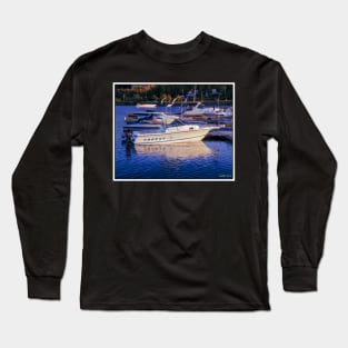 Sunset Nears on Bedford Waterfront 02 Long Sleeve T-Shirt